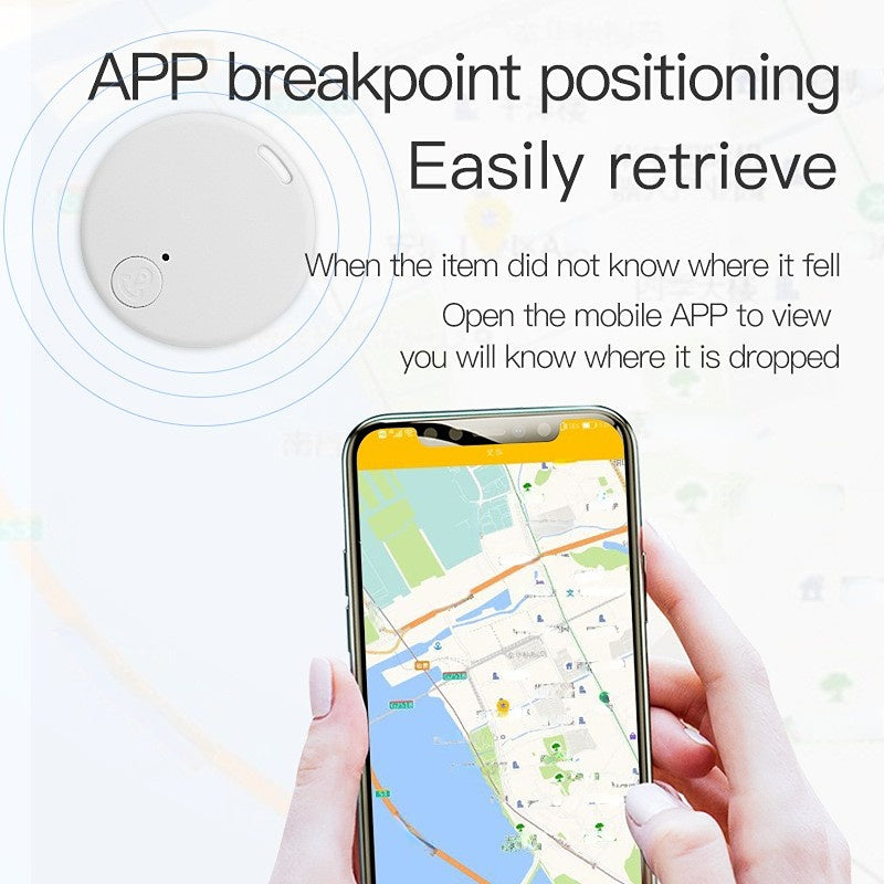 1pc Anti Loss Luggage Tag, Keychain - Smart GPS Tracking Finder