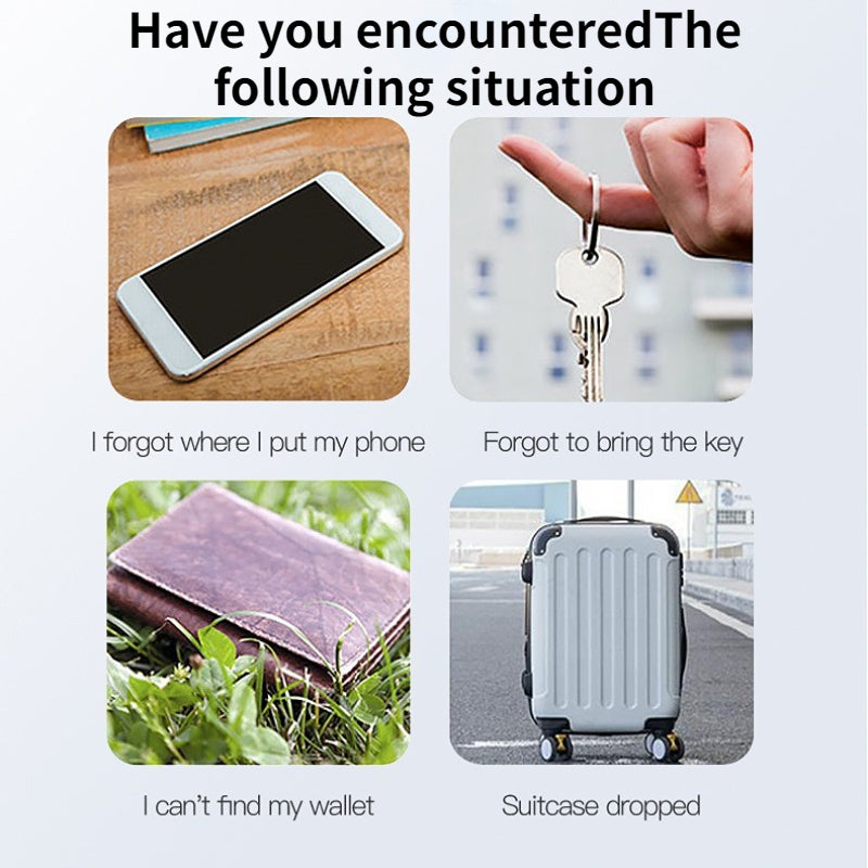 1pc Anti Loss Luggage Tag, Keychain - Smart GPS Tracking Finder
