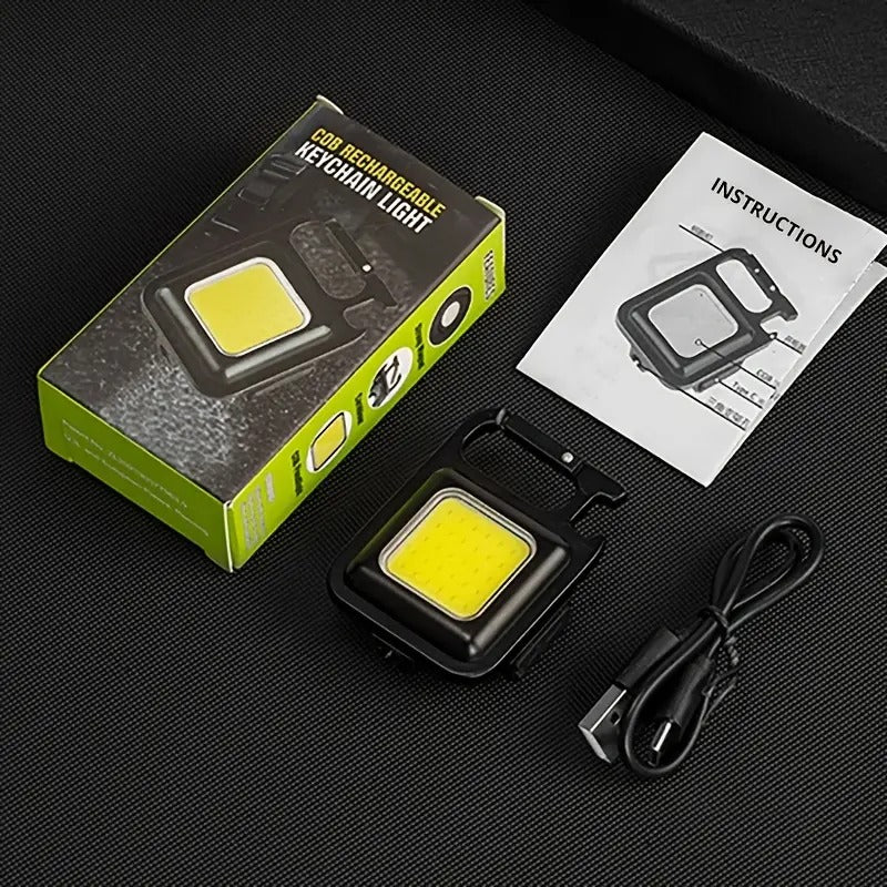 Mini LED light Rechargeable , Keychain Small Pocket Lights For Outdoor, Camping, Car Lighting - Digital Edges | Online Electronics Store