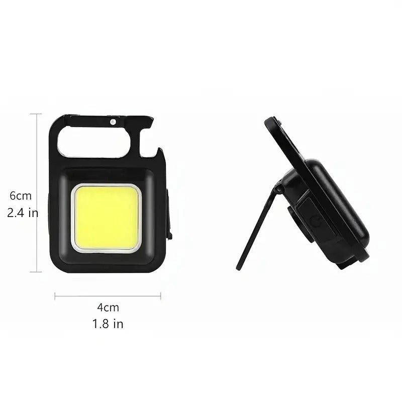 Mini LED light Rechargeable , Keychain Small Pocket Lights For Outdoor, Camping, Car Lighting - Digital Edges | Online Electronics Store