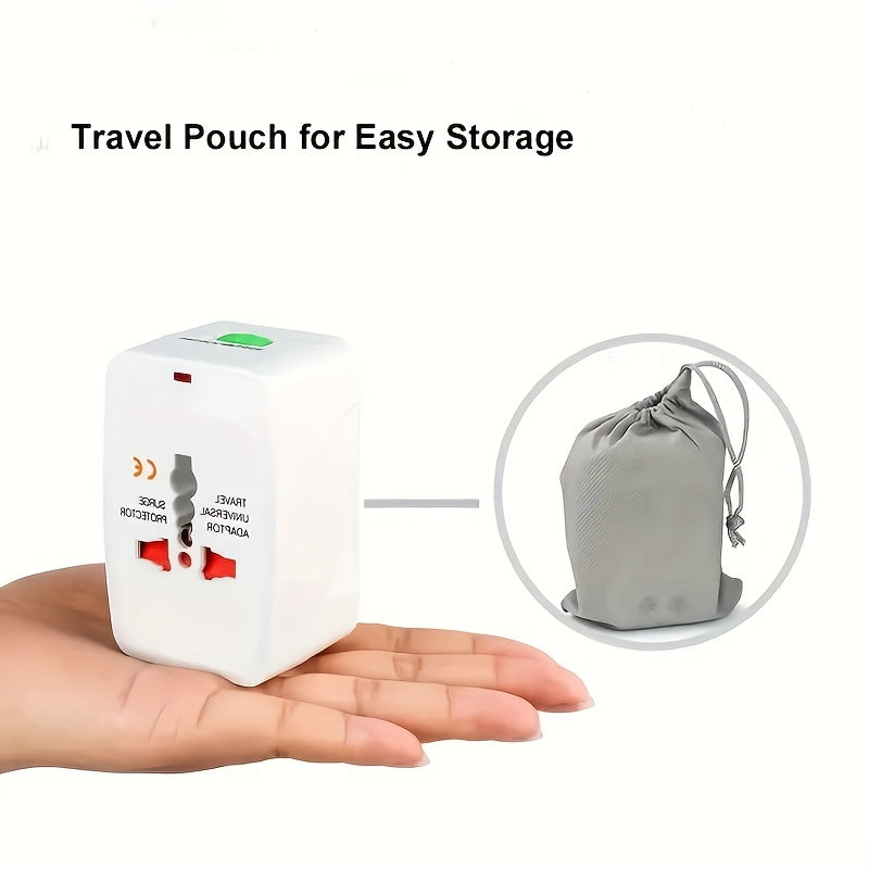 All-in-One Universal Plug Adapter - Worldwide Power Converter - Digital Edges | Online Electronics Store
