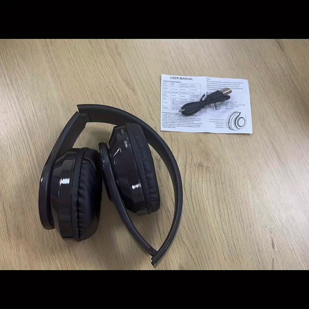 B39 Light Emitting Wireless Headphones: Colorful LED Lights, FM, SD Card Slot, Wired For School, Tablet, PC, TV, Cellphones & Travel - Perfect Gift For Birthday, Easter & Boy/Girlfriends! - Digital Edges | Online Electronics Store