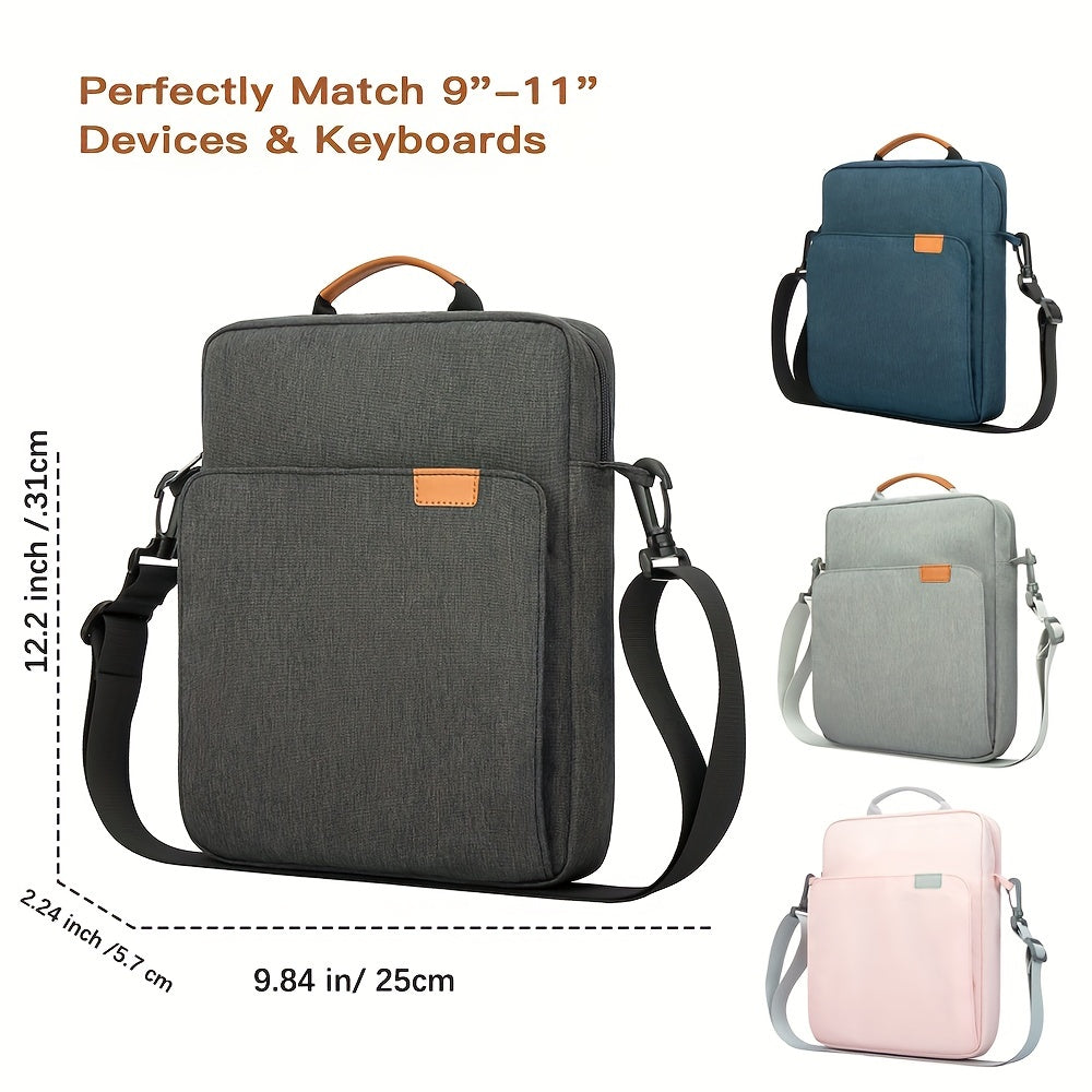 Tablet Case For Samsung Galaxy Tab S6 Lite Galaxy Tab S7 IPad Pro 11/iPad 9.7 22.86-27.94cm Tablet Shoulder Bag Carrying Case Storage, Laptop Bag, For Travel, Camping, Fishing - Digital Edges | Online Electronics Store