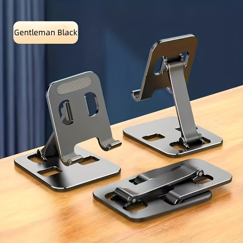 Metal Foldable Lifting Mobile Phone Holder Lazy Desktop Holder Mobile Phone Tablet Universal Holder Multi Angle Adjustable Mobile Phone Holder Children's Online Class Mobile Phone Holder Base Compact And Portable - Digital Edges | Online Electronics Store