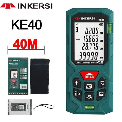 INKERSI Laser Rangefinder Digital Tape Measure 40M/70M/120m High Precision Laser Distance Meter Roulette Range Finder No Battery - Digital Edges | Online Electronics Store