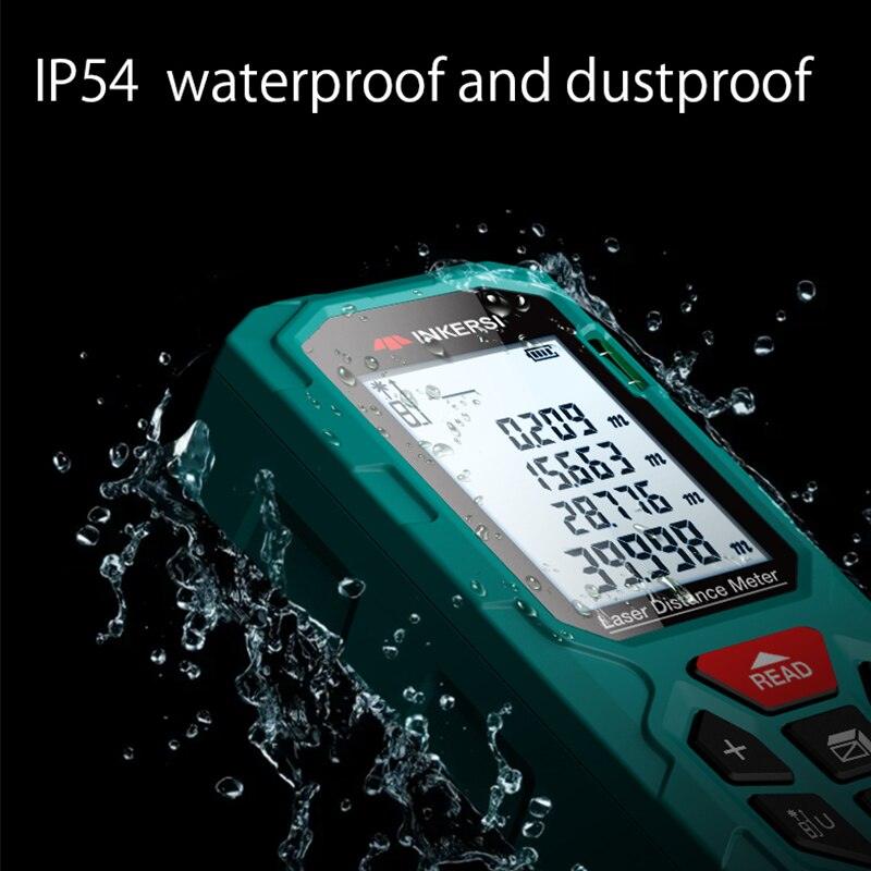 INKERSI Laser Rangefinder Digital Tape Measure 40M/70M/120m High Precision Laser Distance Meter Roulette Range Finder No Battery - Digital Edges | Online Electronics Store