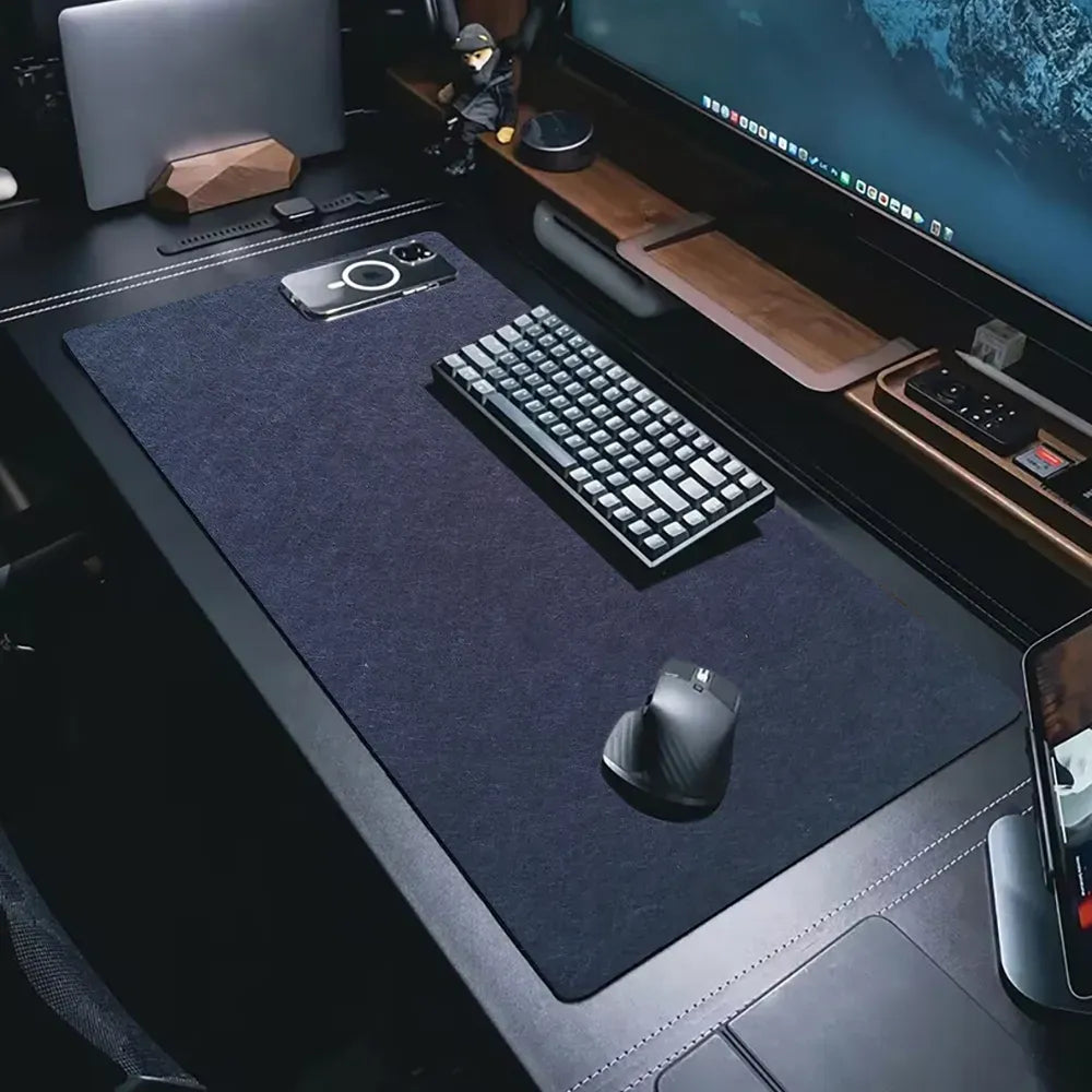 Large Mouse Pad Gamer Office Computer Desk Mat Table Keyboard Big Mousepad Wool Felt Laptop Non-slip Desk Mat Gaming Accessories - Digital Edges | Online Electronics Store