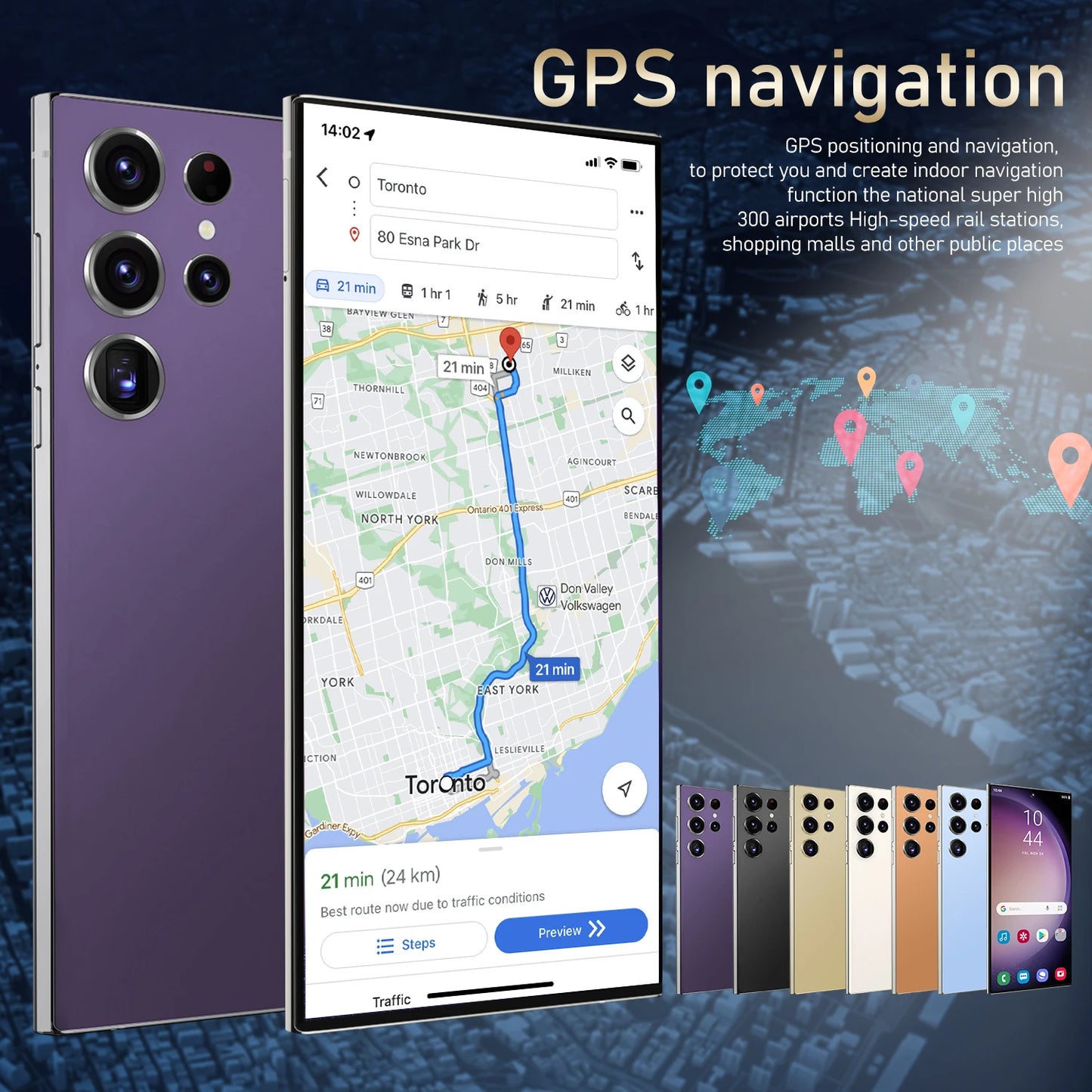 S25 Ultra Smartphone Original 7.3 Inch Celular Android Mobile Phones Unlocked 5G Dual Sim Global Version Cell Phones