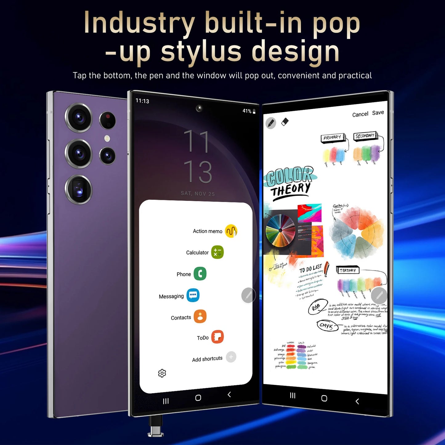 S25 Ultra Smartphone Original 7.3 Inch Celular Android Mobile Phones Unlocked 5G Dual Sim Global Version Cell Phones