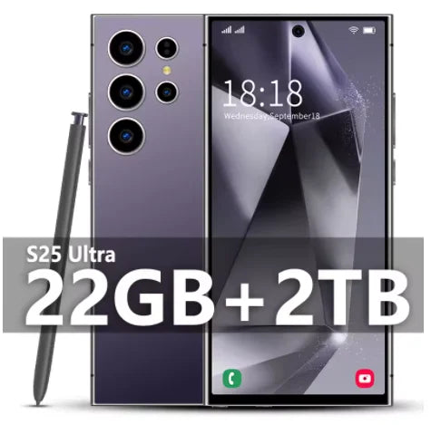 S25 Ultra Smartphone Original 7.3 Inch Celular Android Mobile Phones Unlocked 5G Dual Sim Global Version Cell Phones