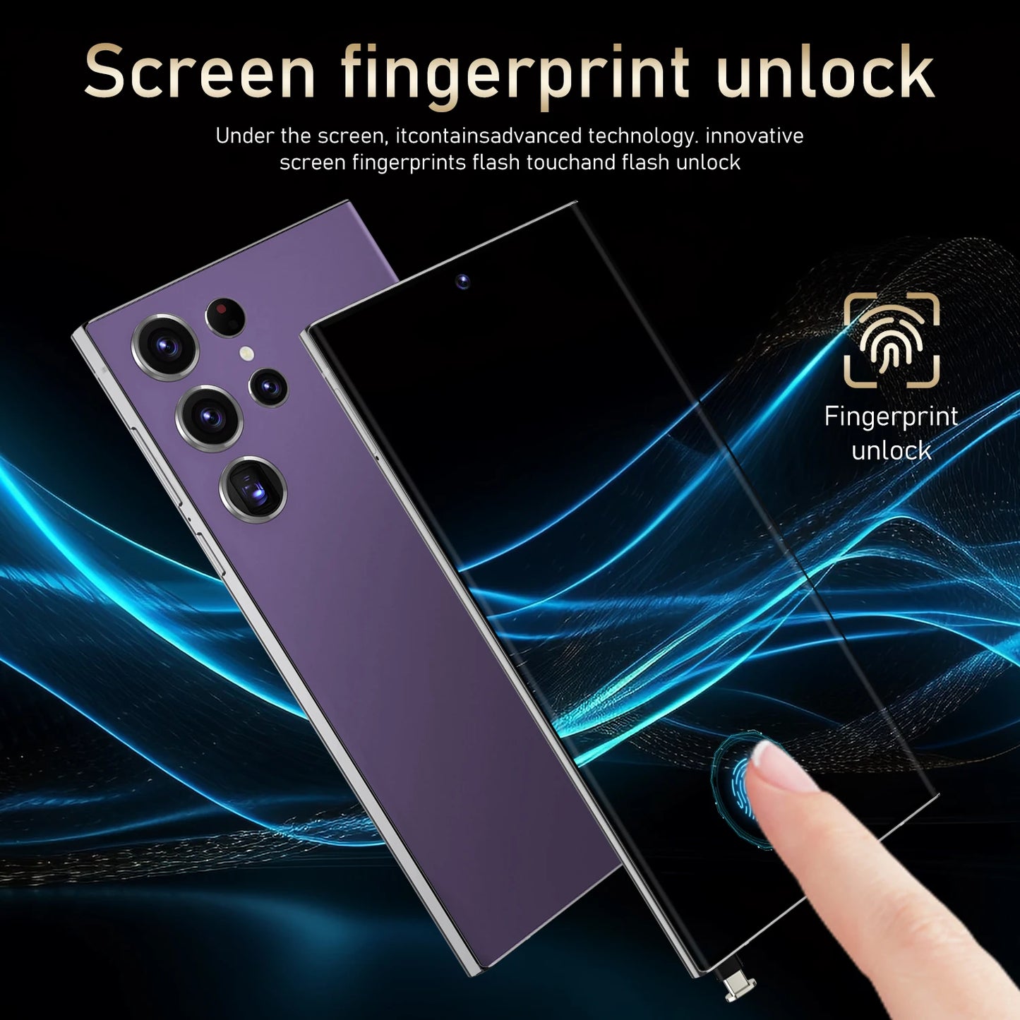 S25 Ultra Smartphone Original 7.3 Inch Celular Android Mobile Phones Unlocked 5G Dual Sim Global Version Cell Phones