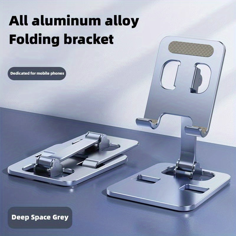 Metal Foldable Lifting Mobile Phone Holder Lazy Desktop Holder Mobile Phone Tablet Universal Holder Multi Angle Adjustable Mobile Phone Holder Children's Online Class Mobile Phone Holder Base Compact And Portable - Digital Edges | Online Electronics Store