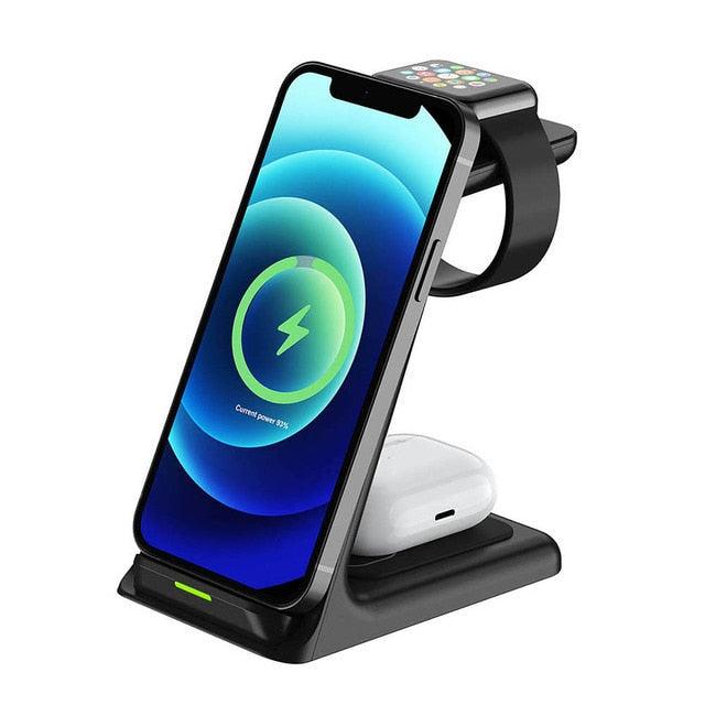 3 in 1 Wireless Charger Stand Dock 20W - Digital Edges | Online Electronics Store