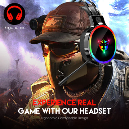 E-sports game headphones with microphone – additional product photo 2
