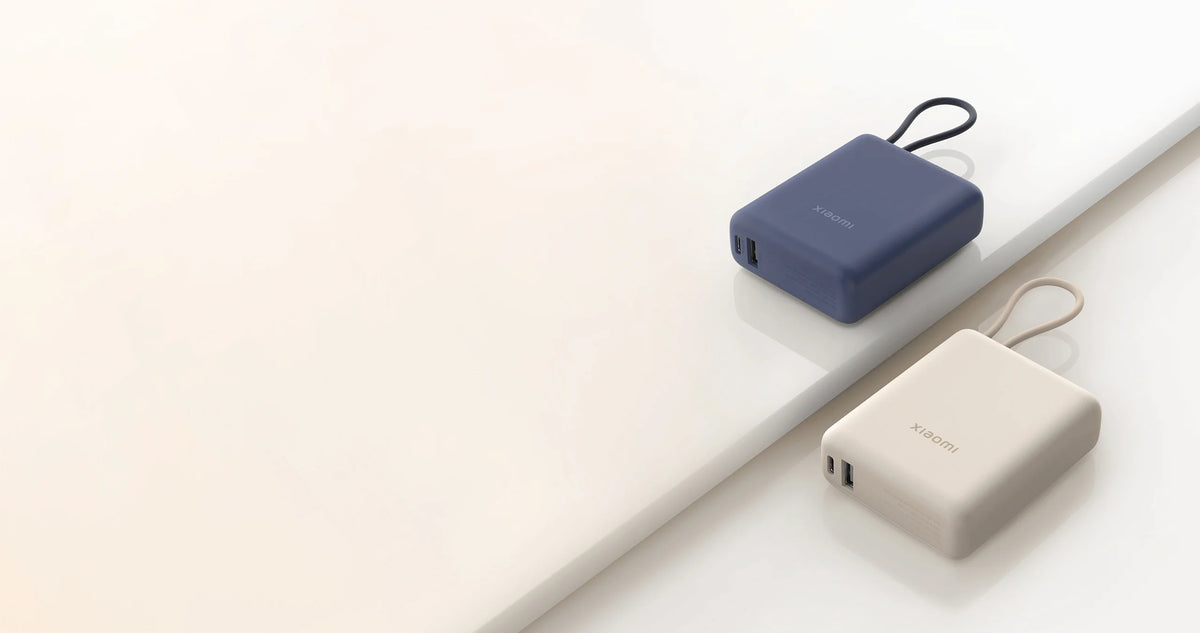 Xiaomi 33W Power Bank 10000mAh (Integrated Cable) - Tan – Digital Edges