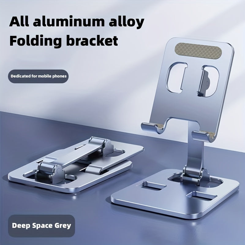 Metal Foldable Lifting Mobile Phone Holder Lazy Desktop Holder Mobile Phone Tablet Universal Holder Multi Angle Adjustable Mobile Phone Holder Children's Online Class Mobile Phone Holder Base Compact And Portable - Digital Edges | Online Electronics Store
