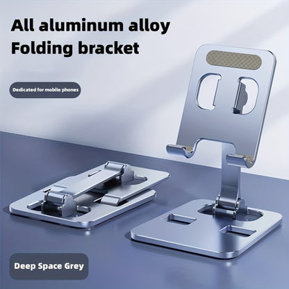 Metal Foldable Lifting Mobile Phone Holder Lazy Desktop Holder Mobile Phone Tablet Universal Holder Multi Angle Adjustable Mobile Phone Holder Children's Online Class Mobile Phone Holder Base Compact And Portable - Digital Edges | Online Electronics Store