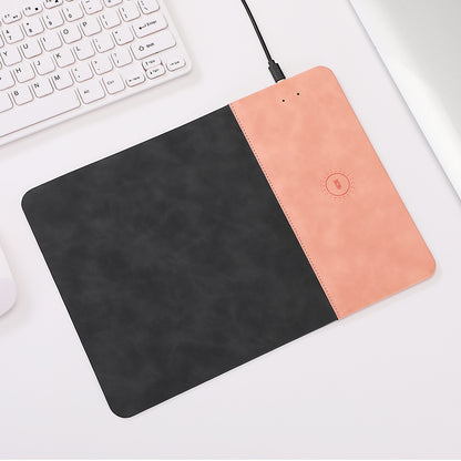15W Wireless Charging Mouse Pad Desk Mat