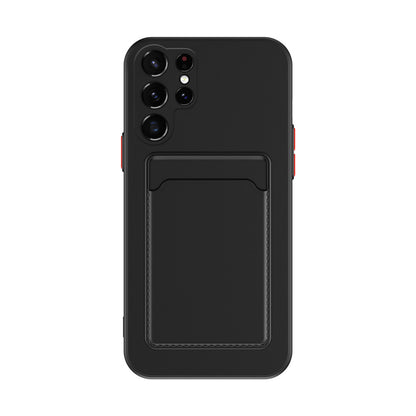 Ultra-thin Shockproof Case Soft Cover With Card Slots For Samsung Galaxy S22 Ultra S22 Plus S21 FE A72 A22 5G A22 4G A33 5G A53 5G A13 4G A73 5G A54 A14 5G - Digital Edges | Online Electronics Store
