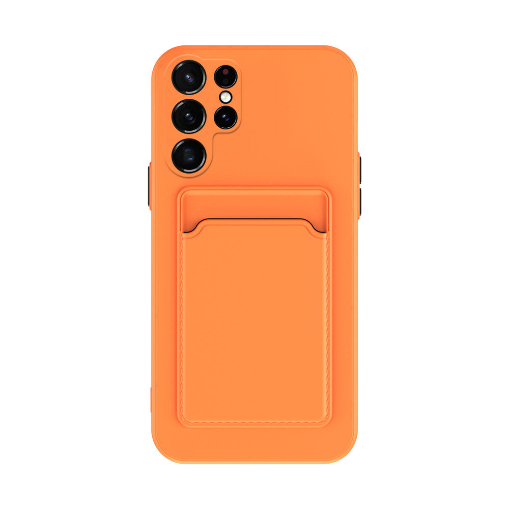 Ultra-thin Shockproof Case Soft Cover With Card Slots For Samsung Galaxy S22 Ultra S22 Plus S21 FE A72 A22 5G A22 4G A33 5G A53 5G A13 4G A73 5G A54 A14 5G - Digital Edges | Online Electronics Store