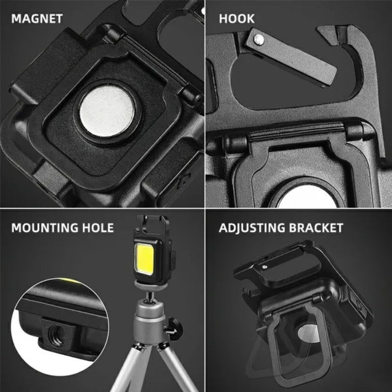 Mini LED light Rechargeable , Keychain Small Pocket Lights For Outdoor, Camping, Car Lighting - Digital Edges | Online Electronics Store