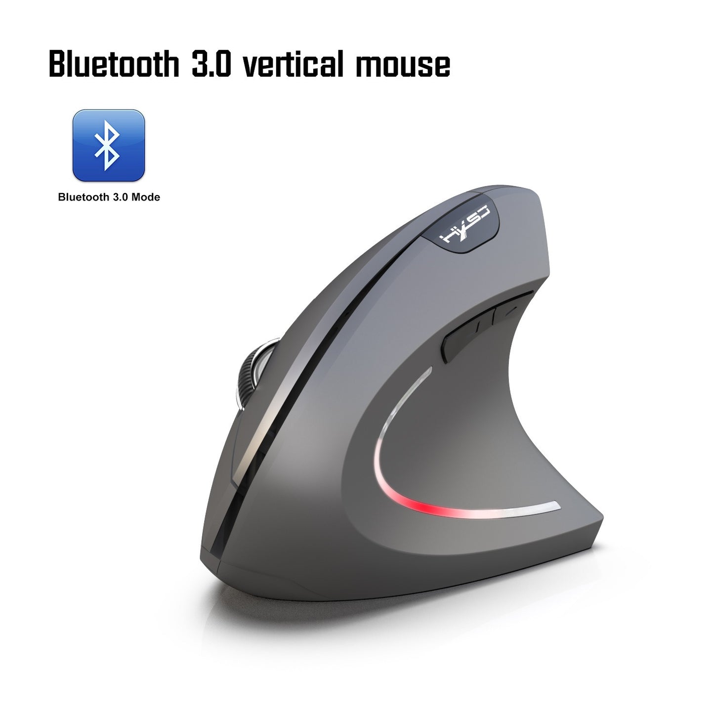 Wireless Mouse 2.4G Vertical Health Mouse External Battery 6D Design Computer Office