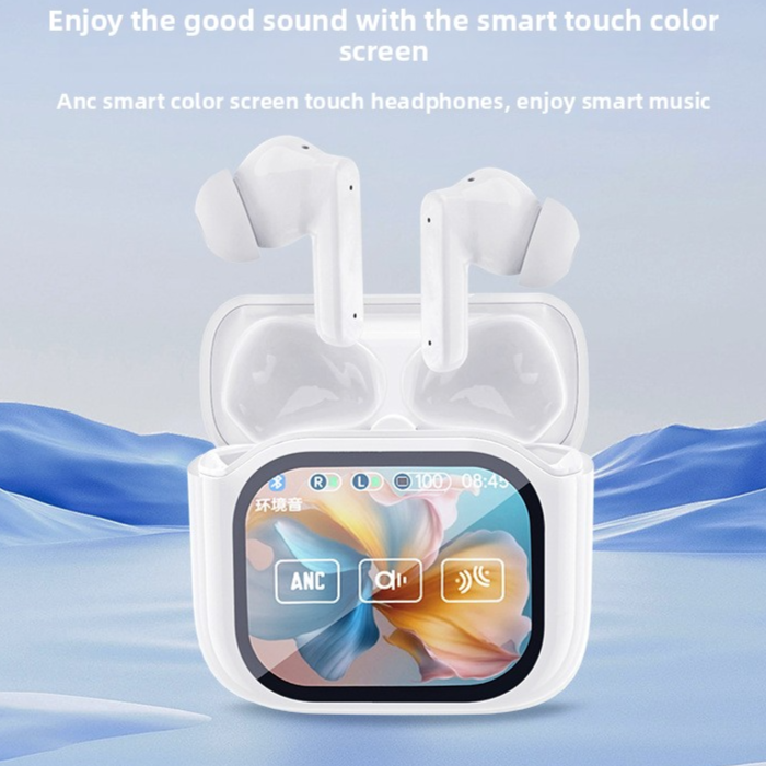 Full Color Screen Wireless Bluetooth Headphones with AI Translation – Digital Edges