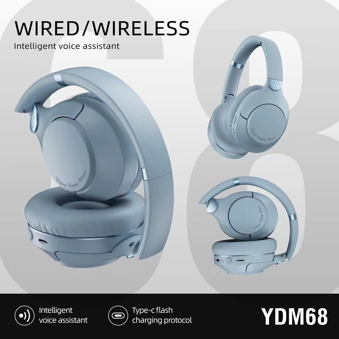 Wireless Bluetooth headset YDM68  with heavy bass gaming headset