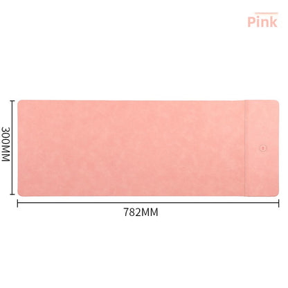 15W Wireless Charging Mouse Pad Desk Mat