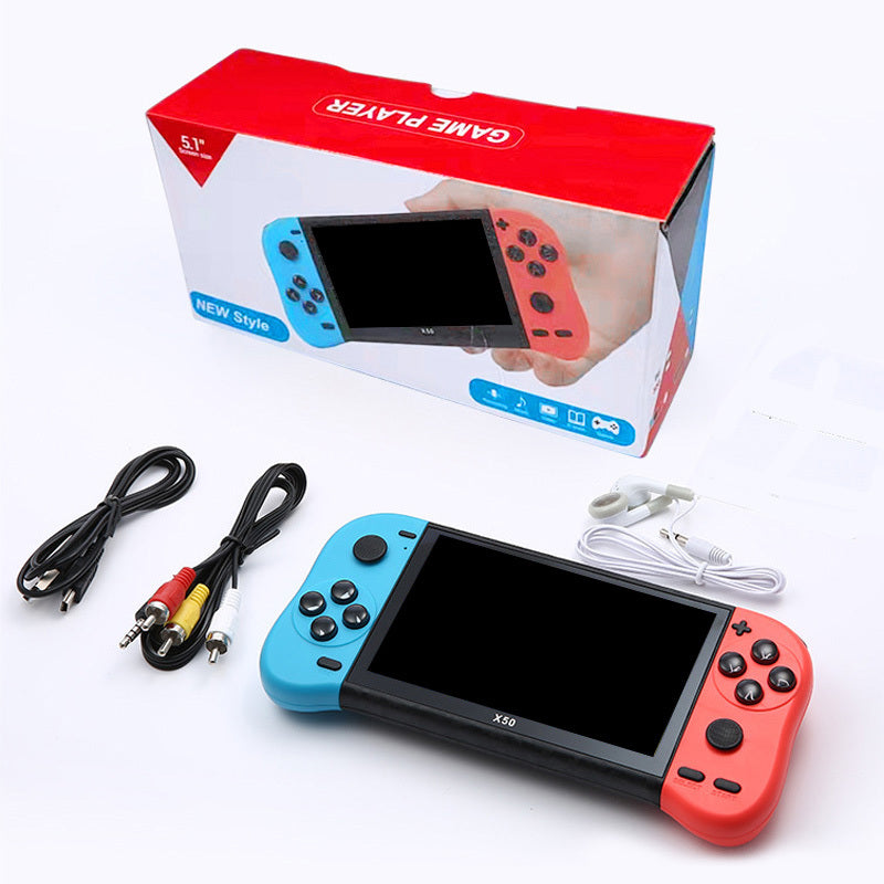 X50 HD Screen Game Console Portable Gamepad 12.95cm Retro Handheld Game Player HD TV Output For Children Kids Gift - Digital Edges | Online Electronics Store