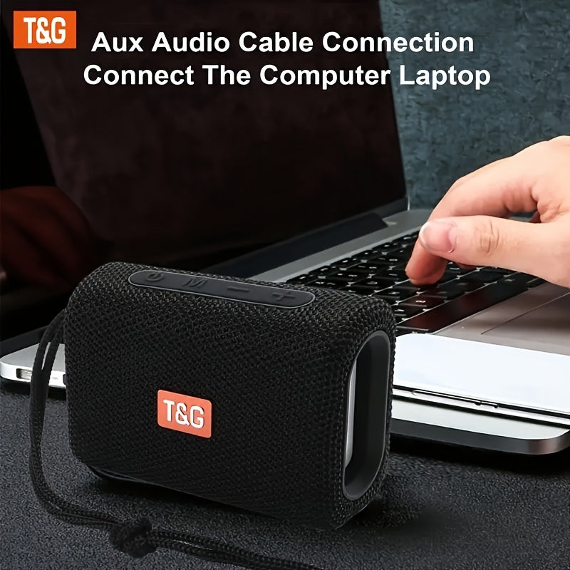 T&G313 Outdoor Speaker, Portable Wireless Speaker Ultra Bass Waterproof , Boombox With TF USB Stereo Speaker - Digital Edges | Online Electronics Store