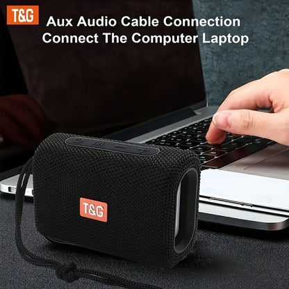 T&G313 Outdoor Speaker, Portable Wireless Speaker Ultra Bass Waterproof , Boombox With TF USB Stereo Speaker - Digital Edges | Online Electronics Store
