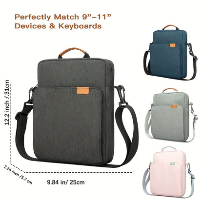 Tablet Case For Samsung Galaxy Tab S6 Lite Galaxy Tab S7 IPad Pro 11/iPad 9.7 22.86-27.94cm Tablet Shoulder Bag Carrying Case Storage, Laptop Bag, For Travel, Camping, Fishing - Digital Edges | Online Electronics Store