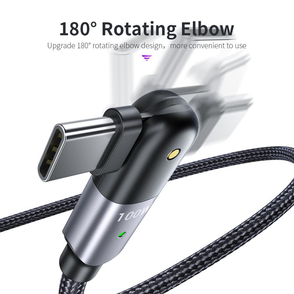 100W USB C to Type C Cable USBC PD Fast Charging Wire Cord for MacBook Pro Xiaomi POCO Huawei iPad Samsung USB-C Cable 3M - Digital Edges | Online Electronics Store