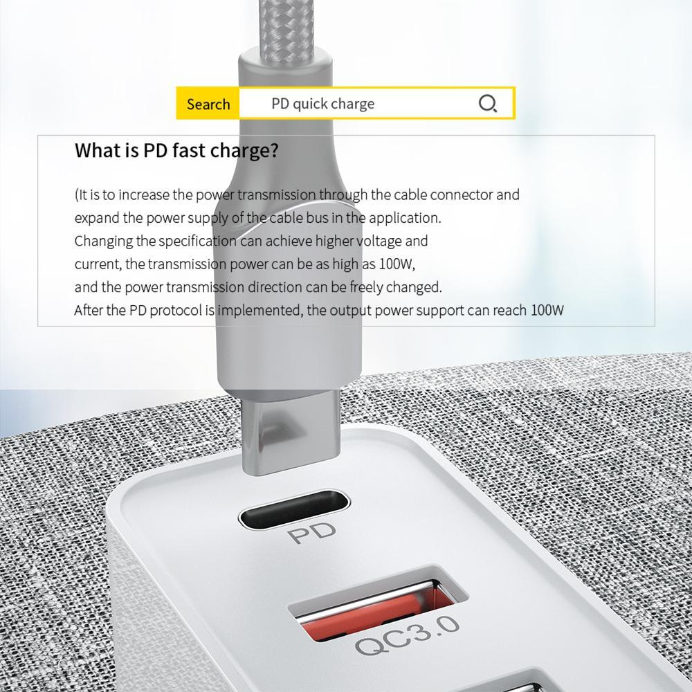 100W USB C to Type C Cable USBC PD Fast Charging Wire Cord for MacBook Pro Xiaomi POCO Huawei iPad Samsung USB-C Cable 3M - Digital Edges | Online Electronics Store