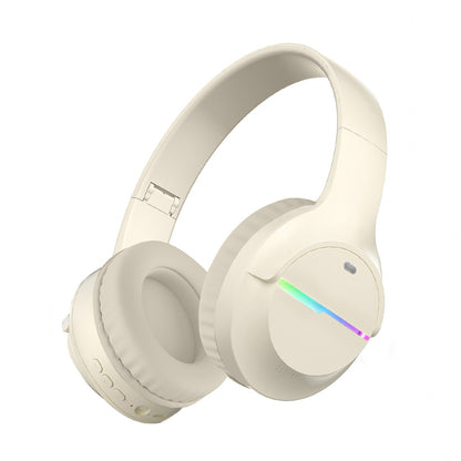 Wireless Bluetooth earphones with heavy bass M9 luminous sports game