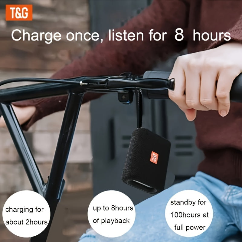 T&G313 Outdoor Speaker, Portable Wireless Speaker Ultra Bass Waterproof , Boombox With TF USB Stereo Speaker - Digital Edges | Online Electronics Store