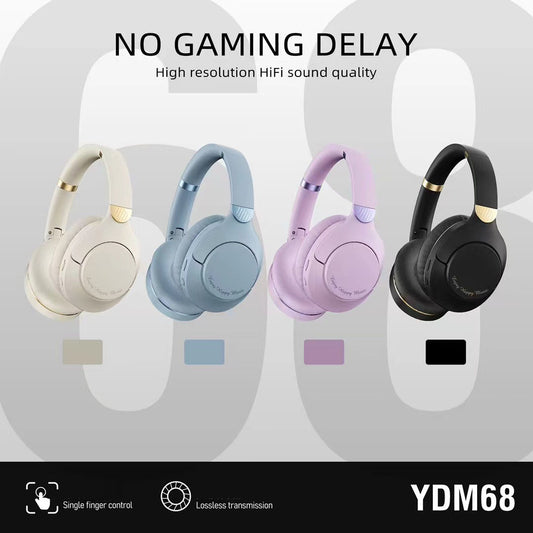 Wireless Bluetooth headset YDM68  with heavy bass gaming headset