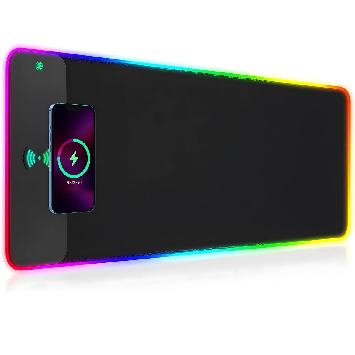 Wireless charging illuminated mouse pad – Digital Edges