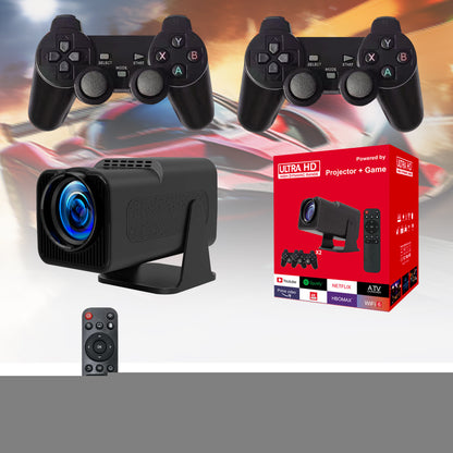 Mp3 Games 32Gb F600 Projector 4K Full Hd Video Lcd 1080P Home Android 180 Graden Pk Hy320 Outdoor Projector