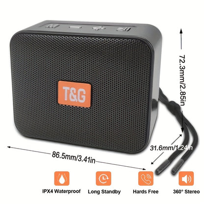 Portable Wireless Compatible Speaker Small Outdoor Wireless Speaker Music Station Support USB TF Card Radio Tuner - Digital Edges | Online Electronics Store