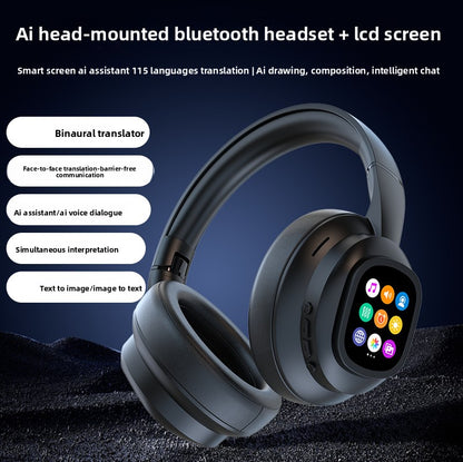 AI Bluetooth Headphones with Real-Time Voice Translation – Digital Edges