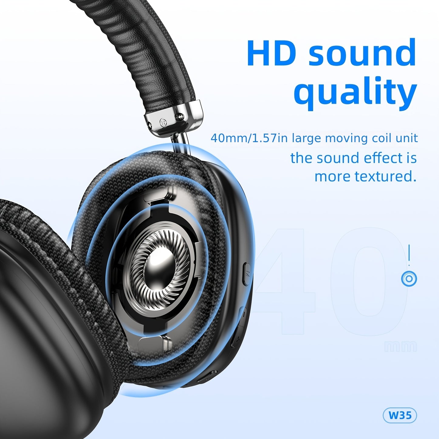 HOCO W35 Wireless Headphone Sport HiFi Music Headset - Digital Edges | Online Electronics Store