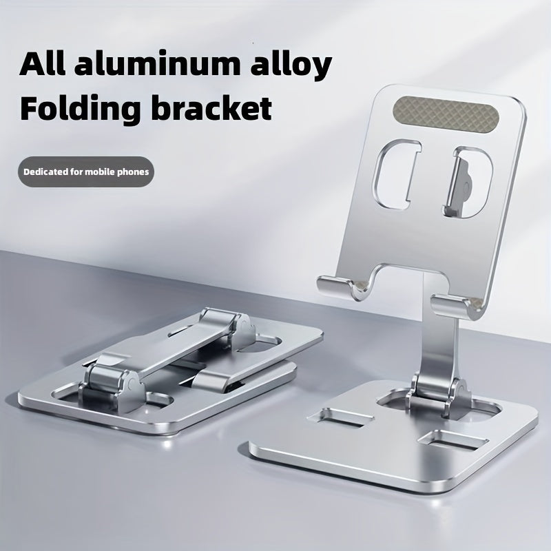 Metal Foldable Mobile Phone Holder Desktop