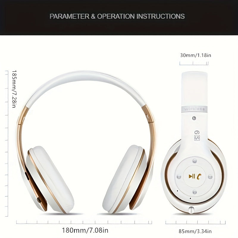 Wireless Headphones BT 5.0 Stereo For Phone Tablet PC Headset - Digital Edges | Online Electronics Store