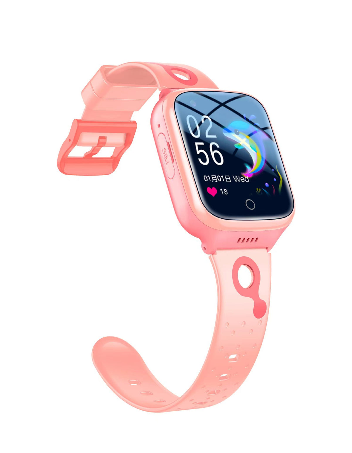 Montre connectée GPS pour enfants avec SOS, appels et conception étanche