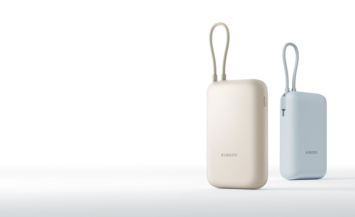 Xiaomi Power Bank 10000mAh Integrated Cable Tan