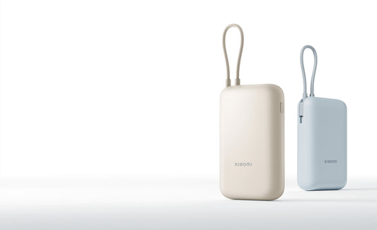 Xiaomi Power Bank 10000mAh Integrated Cable Tan