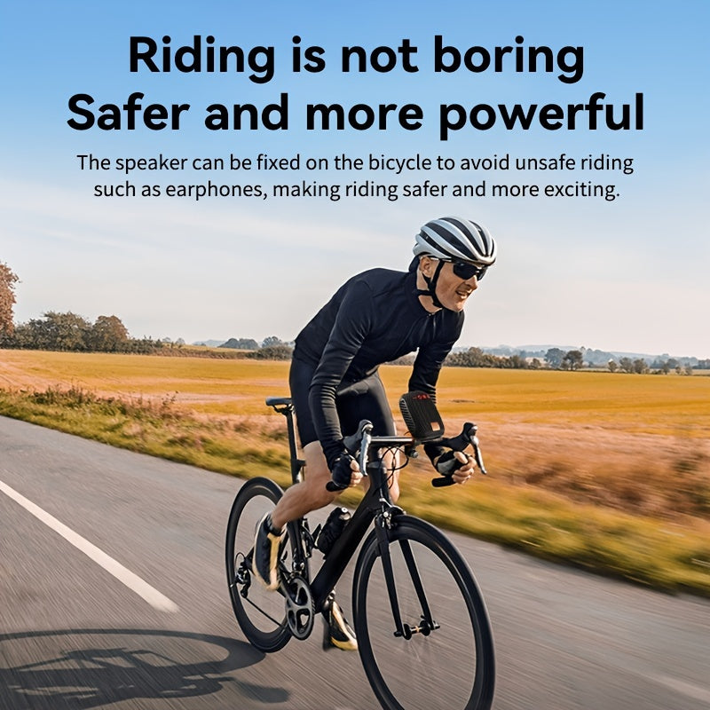 T&G392 Outdoor Bicycle Wireless Speaker ,BT Built-in Mic Hands-free Call IPX5 Waterproof TWS AUX USB TF FM Radio - Digital Edges | Online Electronics Store