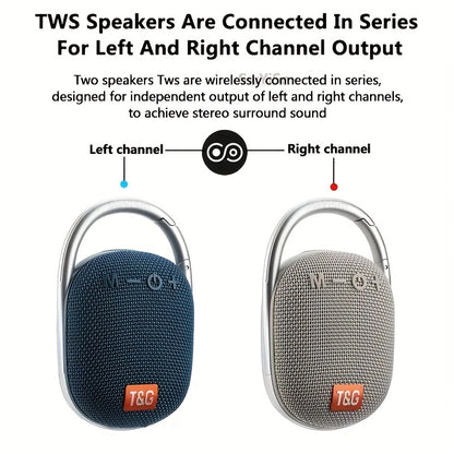 T&G 321 Wireless Portable Speaker Mountaineering Cycling Waterproof High Battery Life Wireless Connection FM And TF Card Compatible For Beach Cycling Adventure Outdoor Sports - Digital Edges | Online Electronics Store